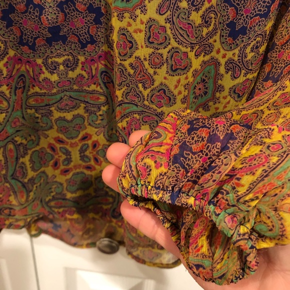 Ella Moss Silk Blouse with Cami XS - Picture 4 of 8